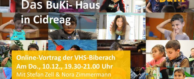 Online-Vortrag Kinderarmut und Bildung, das BuKi-Haus in Cidreag