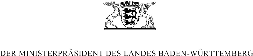 Der Ministerpräsident von Baden-Württemberg