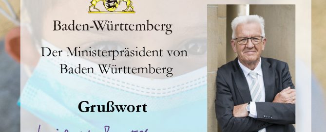 Grußwort von Winfried Kretschmann zum 10-jährigen Bestehen von BuKi