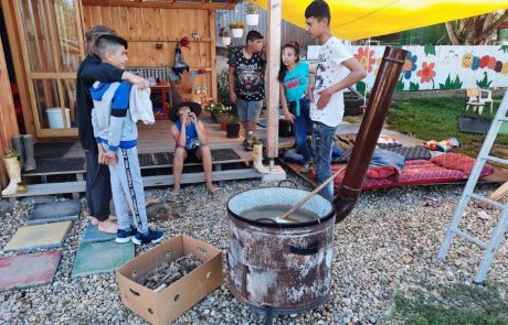 Topf Kessel Zeltlager