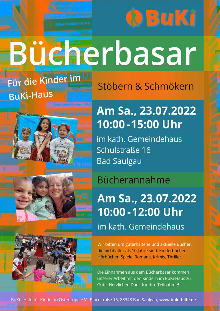 BuKi - Bücherbasar im Sommer