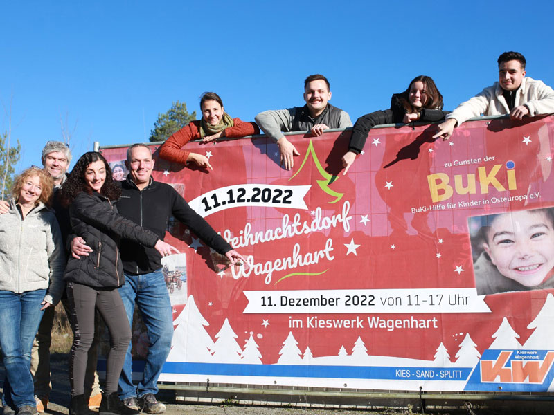 Weihnachtsdorf im Kieswerk-Wagenhart