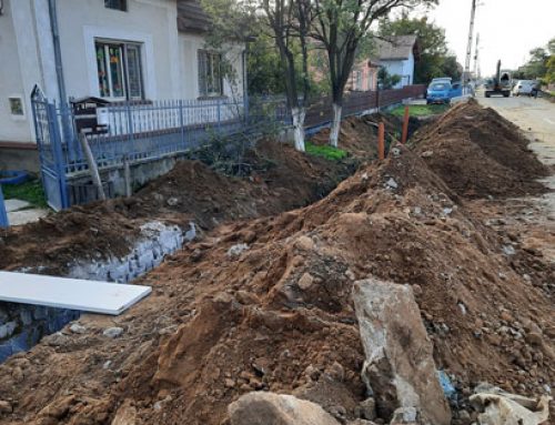 Fließend Wasser und Müllentsorgung im Roma-Viertel